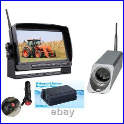 7'' Digital Wireless IPS Screen HD Front Rear View Camera Magnetic for forklift