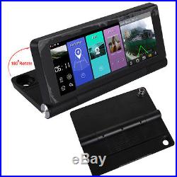 7 Full HD WiFi Bluetooth Car DVR GPS Navigation Rear View Camera Video Recorder