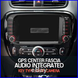 7 GPS Center Fascia Audio Integrated Key Rear View Camera for KIA 2014-18 Soul