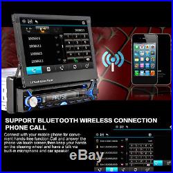 7 HD Touch Screen Car Bluetooth FM Radio MP5 DVD/CD Player with Rearview Camera