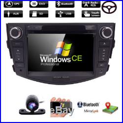 7 In Dash Car DVD Player GPS Stereo Reverse Camera for TOYOTA RAV4 2006-2011