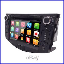 7 In Dash Car DVD Player GPS Stereo Reverse Camera for TOYOTA RAV4 2006-2011