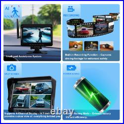 7 Inch Reverse Camera Car Back Up Camera System 1080P HD Monitor For RV Truck 7 Inch Reverse Camera Car Back Up Camera System 1080P HD Monitor For RV Truck