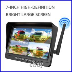 7 Inch Reverse Camera Car Back Up Camera System 1080P HD Monitor For RV Truck 7 Inch Reverse Camera Car Back Up Camera System 1080P HD Monitor For RV Truck