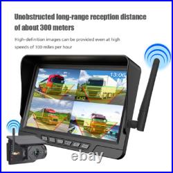 7 Inch Reverse Camera Car Back Up Camera System 1080P HD Monitor For RV Truck 7 Inch Reverse Camera Car Back Up Camera System 1080P HD Monitor For RV Truck