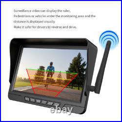 7 Inch Reverse Camera Car Back Up Camera System 1080P HD Monitor For RV Truck 7 Inch Reverse Camera Car Back Up Camera System 1080P HD Monitor For RV Truck