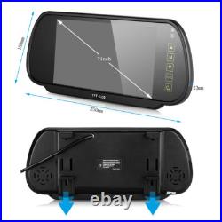 7 Mirror Monitor+Tailgate Handle Backup CCD Camera fit Dodge Ram 1500 2500 3500