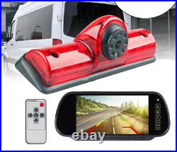 7 Monitor 3rd Rear Brake Light Camera Kit For Nissan NV 1500 2500 3500 NV Cargo 7 Monitor 3rd Rear Brake Light Camera Kit For Nissan NV 1500 2500 3500 NV Cargo