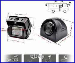 7 Monitor + 4 X Wireless Rear View Backup Night Vision Camera for RV Truck Bus