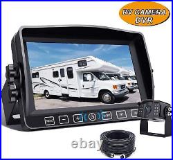 7 Monitor Car Backup Camera Rear Side View Wired Built-in DVR Recorder RV CMY1