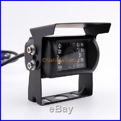 7 Quad Split Screen Monitor CCD Rear View Camera System For Truck Trailer Rv 7 Quad Split Screen Monitor CCD Rear View Camera System For Truck Trailer Rv