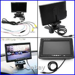 7 Quad Monitor Parking Reversing Security SYSTEM 4xCCD Camera For Truck Caravan
