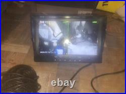 7 Quad Split Monitor Screen +2X Rear View Backup Camera System For Bus Truck RV