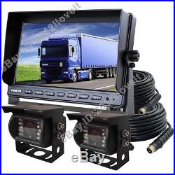 7 Rear View Reversing Camera Kit System For Camper Motorhome Truck Farm Ag