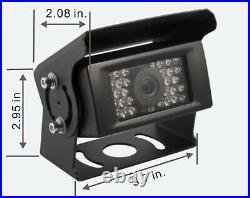 7 Rear View Backup Cab Camera System For Skid Steer, Rv, Truck, Heavy Equipment