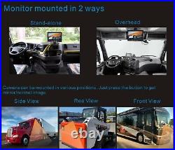 7 Rear View Backup Camera Cab Observation System For Skid Steer/heavy Equipment