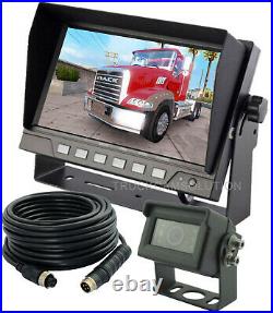 7 Rear View Backup Reverse Camera System For Skid Steer, Rv, Farm, Trucks