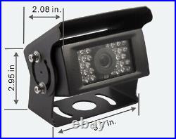 7 Rear View Backup Reverse Camera System For Skid Steer, Rv, Forklift, Heavy Truck