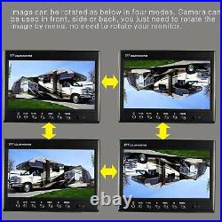 7 Rear View Backup Reverse Camera System For Skid Steer, Rv, Tractor, Trucks