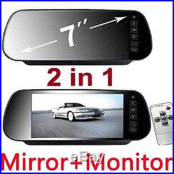 7 Rear View Mirror Monitor+Backup Camera / Chevrolet Express Van/GMC Savana Van