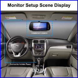 7 Rear View Mirror Monitor Brake Light Backup Camera for Mercedes-Benz Sprinter