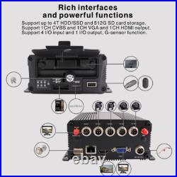 7 Screen 1080P 4TB Hard Disk Truck DVR MDVR Video Record Side Rear View Camera 7 Screen 1080P 4TB Hard Disk Truck DVR MDVR Video Record Side Rear View Camera