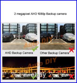 7 Split IPS Rear View Monitor +4x HD 1080P Car Reverse Backup Camera System RV