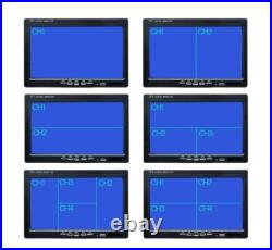 7 Split Screen Car Monitor 4x 4PIN IR Rear View Backup Cameras 4x 10m For Truck 7 Split Screen Car Monitor 4x 4PIN IR Rear View Backup Cameras 4x 10m For Truck