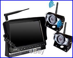 7 Wireless Rear View Backup Camera System Cctv For Skid Steer, Forklift Tractor