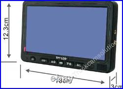 7 Wired Rear View Backup Side Camera System For Truck, Motorhome, Forklift