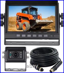 7 Wired Reverse Rear View Backup Camera System, Guide line, IP69K No Water Leakag