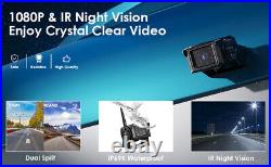 7 Wireless Backup Rear View Camera 1080P System Monitor Night Vision RV Truck