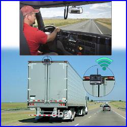 7'' Wireless DVR Monitor 4 Reverse Backup Wifi Camera Rear View For Truck Bus RV