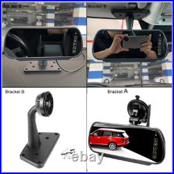 7'' Wireless DVR Monitor 4 Reverse Backup Wifi Camera Rear View For Truck Bus RV