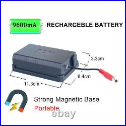 7 Wireless DVR Monitor Forklift Front View Camera Rear View Cam 9600MA Battery