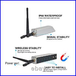 7 Wireless DVR Monitor Forklift Front View Camera Rear View Cam 9600MA Battery