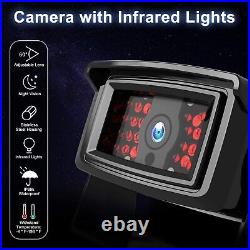 7'' Wireless Monitor Car Rear View Backup Camera 1080P Digital Touch System Back