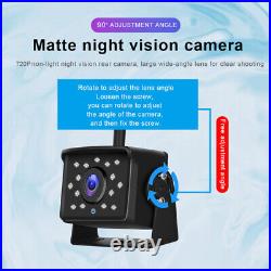 7-inch Digital Wireless Backup Camera Rear View Reverse Night Vision Parking Set