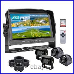 7-inch Truck and RV Monitor DVR AHD 1080P Side and Rear View Camera System