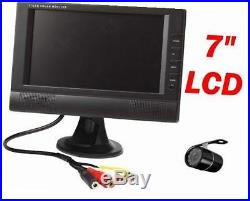 7 lcd wireless truck rv backup rear view camera with color lcd monitor + night
