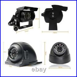 8CH 1080N HDD Car DVR MDVR Video Record Rear View CCTV Camera System 7 Monitor