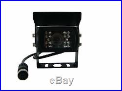 9Quad/Split LCD Backup Rear View Reversing Reverse Monitor Camera Kit For Truck