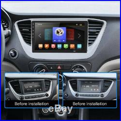 9 1 DIN Adjustable Android 8.1 HD Car Radio Video Player GPS + Rear view Camera