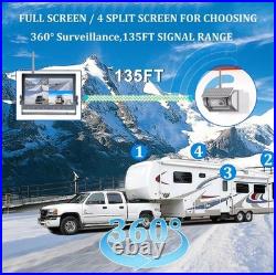 9 1 ch DVR Monitor Magnetic Standby Mode Solar Wireless Backup Camera RVs Truck
