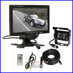 9-35V Car Reversing Camera Kit 7 Monitor + 4pin CCD IR Backup Camera