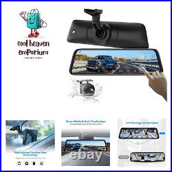 9.35''1080P OEM Rear View Mirror Camera, Recording Wide View Back Up Camera f