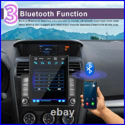 9.5 Car Vertical Touch Screen Player With Rear View Camera Radio Stereo Carplay