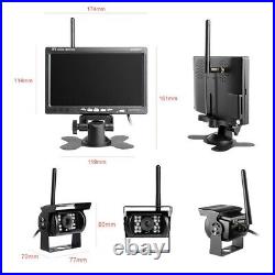 9 7 Wireless Rear View Camera System Monitor Night Vision For RV Truck Bus