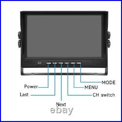 9 DVR Monitor MP5 USB 360 Rear View Backup Camera 12-36v For Truck Caravan Kit