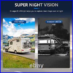 9 Digital Rear View Backup Reverse Camera System For, Truck, Farm, Skid Steer